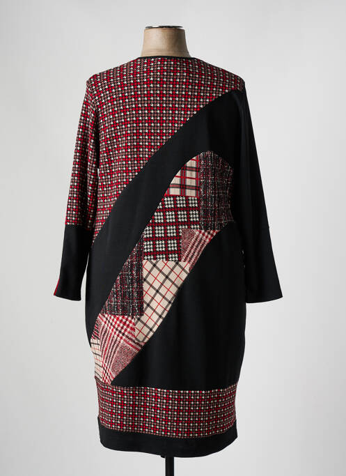 Robe mi-longue noir FRANCE RIVOIRE pour femme