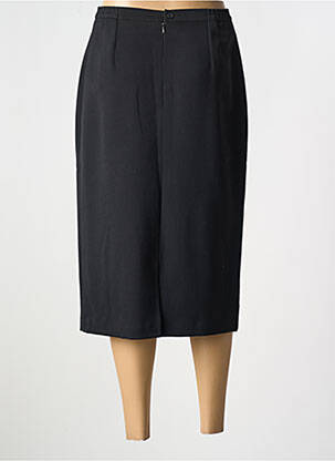 Jupe mi-longue coupe droite noir FRANCE RIVOIRE femme