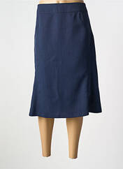 Jupe mi-longue bleu FRANCE RIVIERE pour femme seconde vue