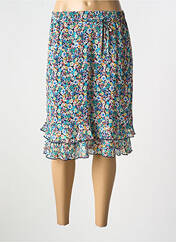 Jupe mi-longue bleu GRIFFON pour femme seconde vue