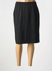 Jupe mi-longue noir GRIFFON pour femme seconde vue