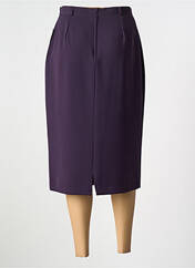 Jupe mi-longue violet SARAH B pour femme seconde vue