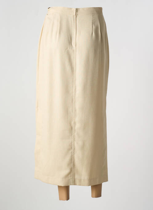 Jupe longue beige SARAH B pour femme