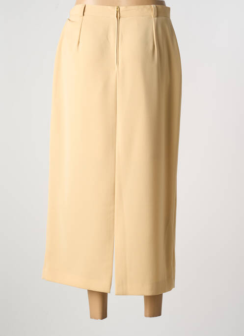 Jupe longue beige SARAH B pour femme