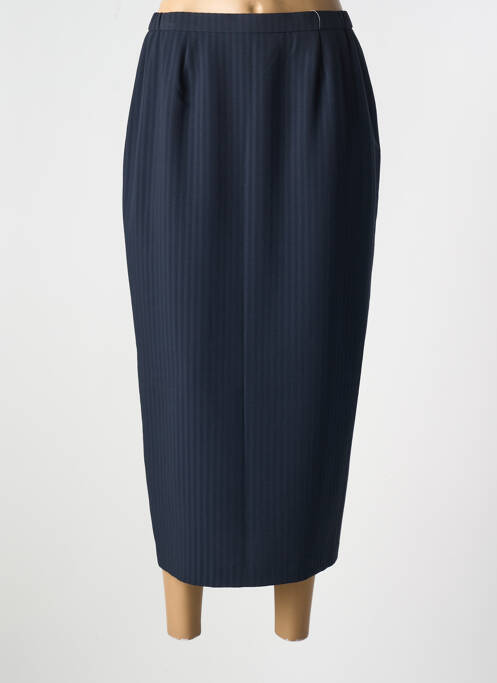 Jupe mi-longue bleu GUITARD pour femme