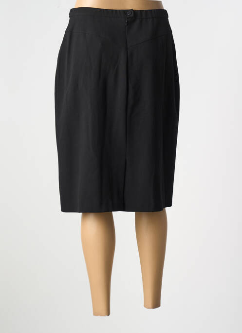 Jupe mi-longue noir FRANCE RIVOIRE pour femme