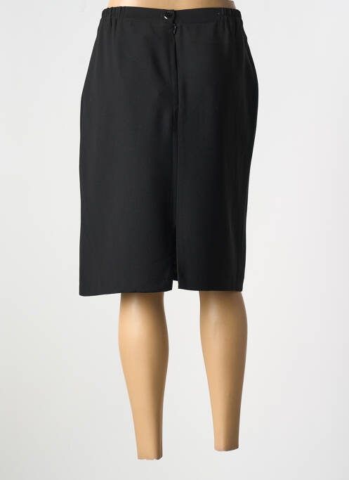 Jupe mi-longue noir GRIFFON pour femme