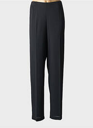 Pantalon slim taille élastique noir GRIFFON femme