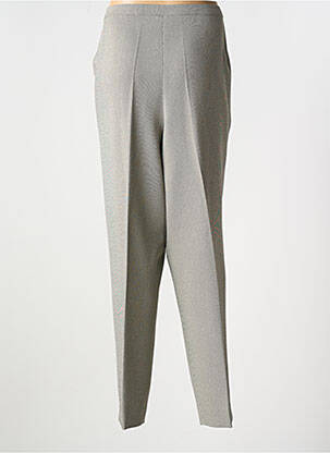 Pantalon droit taille élastique noir FRANCE RIVOIRE femme
