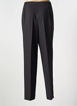 Pantalon droit taille élastique noir FRANCE RIVOIRE femme