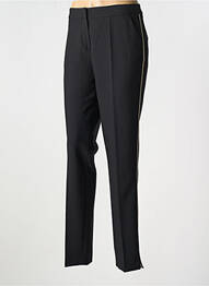 Pantalon slim taille élastique noir GRIFFON femme