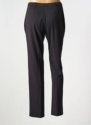 Pantalon droit taille élastique noir FRANCE RIVOIRE femme