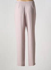 Pantalon droit beige FRANCE RIVOIRE pour femme seconde vue