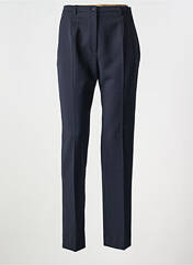 Pantalon droit bleu FRANCE RIVOIRE pour femme seconde vue