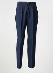 Pantalon droit bleu FRANCE RIVOIRE pour femme seconde vue