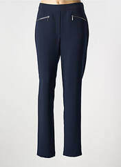 Pantalon droit bleu GRIFFON pour femme seconde vue