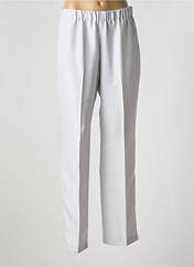 Pantalon droit gris FRANCE RIVOIRE pour femme seconde vue