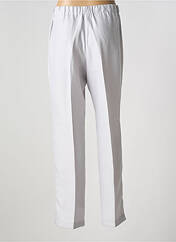 Pantalon droit gris FRANCE RIVOIRE pour femme seconde vue