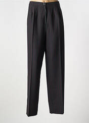 Pantalon droit noir FRANCE RIVOIRE pour femme seconde vue