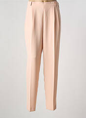 Pantalon droit rose SARAH B pour femme seconde vue