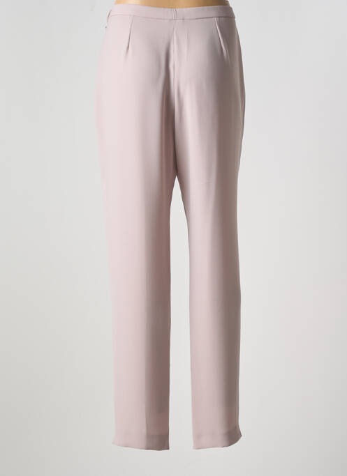 Pantalon droit beige FRANCE RIVOIRE femme