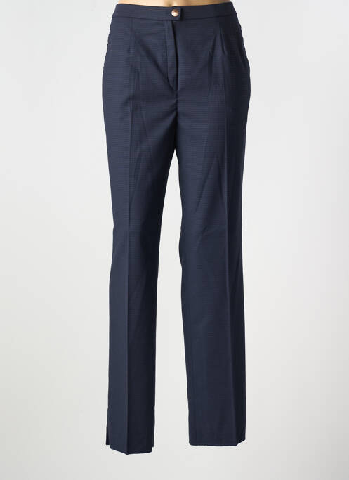 Pantalon droit bleu KARTING pour femme