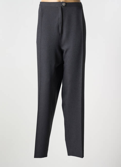 Pantalon droit gris FRANCE RIVOIRE pour femme