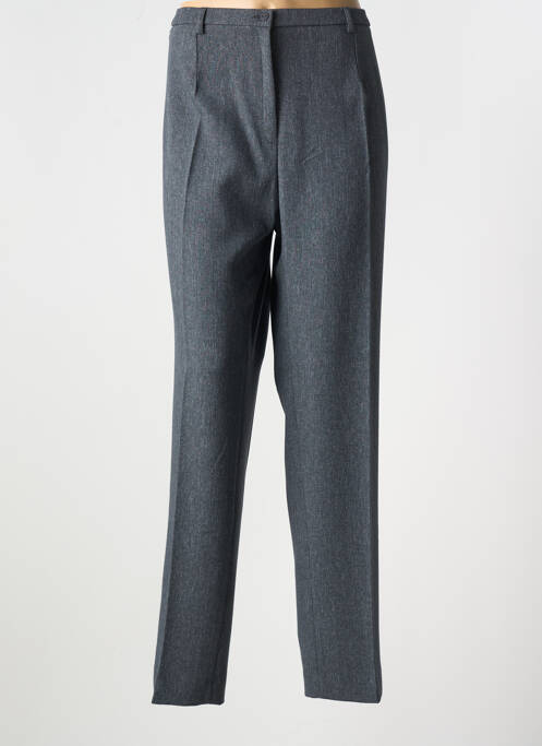 Pantalon droit gris FRANCE RIVOIRE pour femme