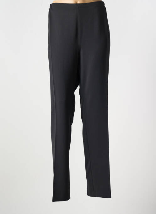 Pantalon droit noir FRANCE RIVOIRE pour femme