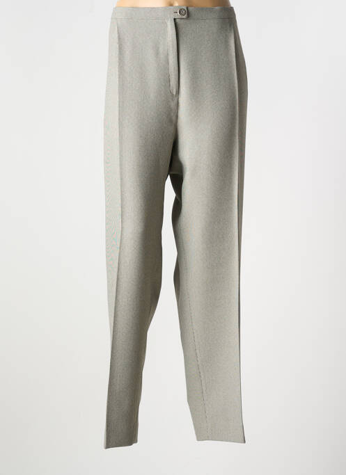 Pantalon droit noir FRANCE RIVOIRE pour femme