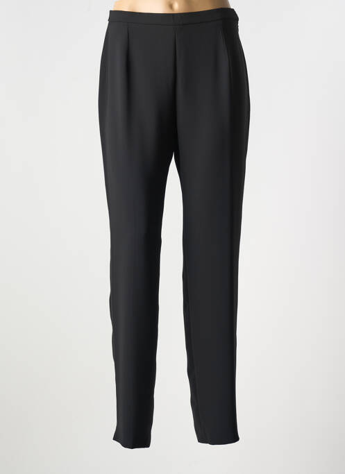 Pantalon droit noir FRANCE RIVOIRE pour femme