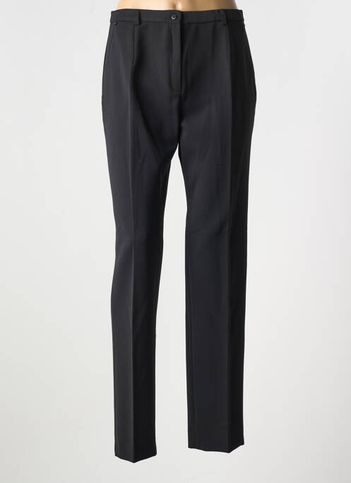 Pantalon droit noir FRANCE RIVOIRE pour femme