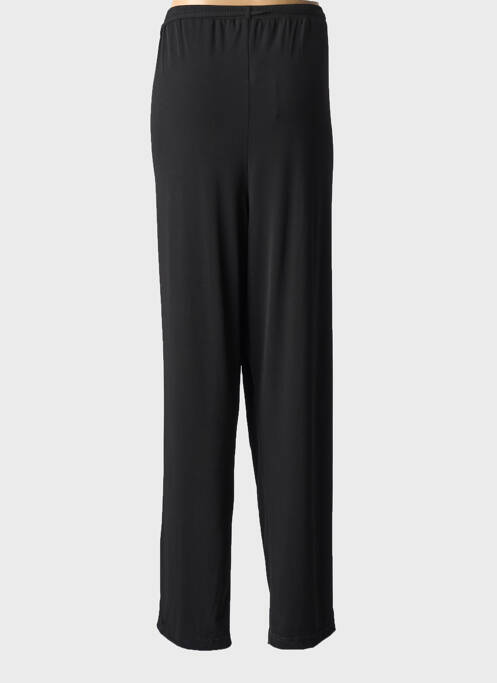Pantalon droit noir GRIFFON pour femme