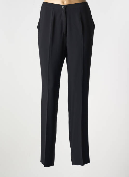 Pantalon droit noir GRIFFON pour femme