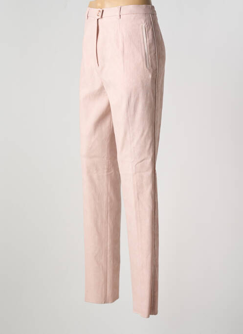 Pantalon droit rose KARTING pour femme