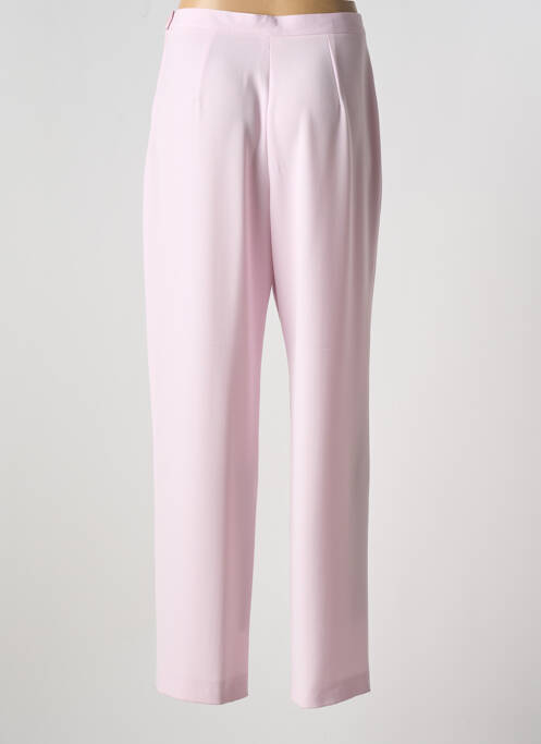 Pantalon droit rose SARAH B pour femme