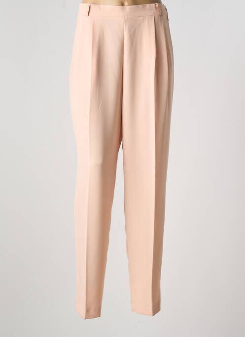 Pantalon droit rose SARAH B pour femme