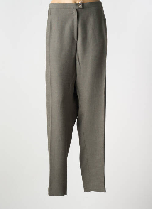 Pantalon droit vert IMPULSION pour femme