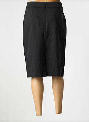 Jupe mi-longue stretch noir GRIFFON femme