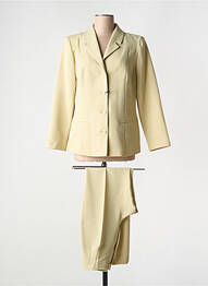 Ensemble pantalon fermeture boutonnée sur le devant beige IMPULSION femme