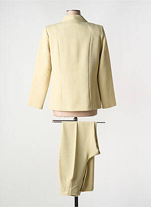 Ensemble pantalon fermeture boutonnée sur le devant beige IMPULSION femme
