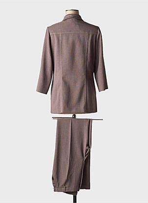 Ensemble pantalon manches longues marron FRANCE RIVOIRE femme