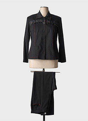 Ensemble pantalon poches noir GUITARD femme