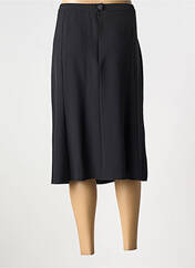 Jupe mi-longue noir FRANCE RIVOIRE pour femme seconde vue