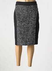 Jupe mi-longue noir GRIFFON pour femme seconde vue