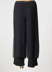 Pantalon 7/8 noir FRANCE RIVOIRE pour femme seconde vue