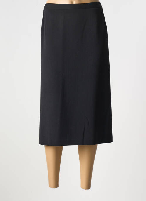 Jupe mi-longue noir FRANCE RIVOIRE pour femme