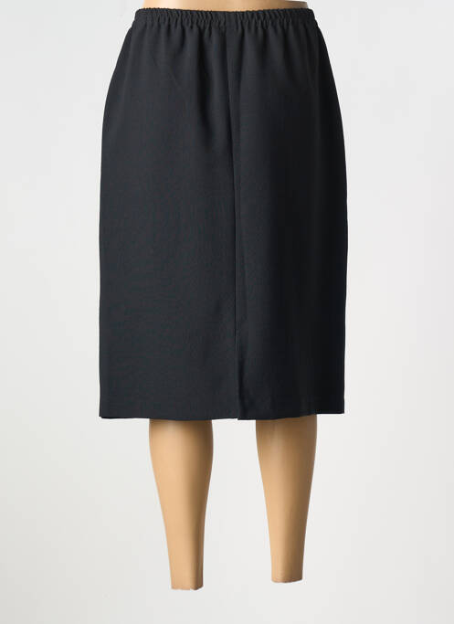 Jupe mi-longue noir GUY DUBOUIS pour femme