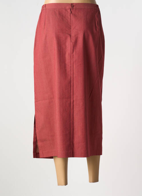 Jupe mi-longue rouge FRANCE RIVOIRE pour femme