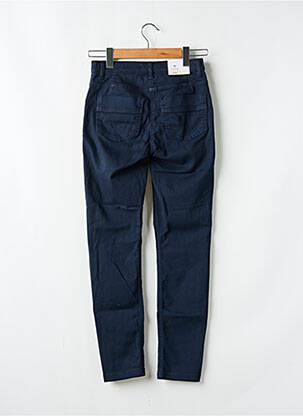 Pantalon slim tissage popeline taille normale bleu BETTY BARCLAY femme